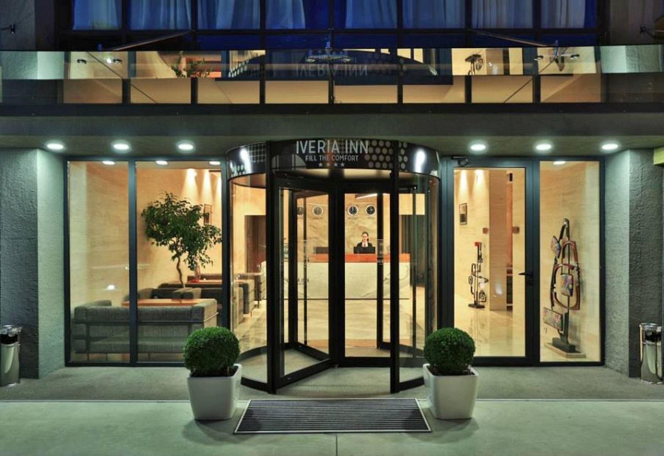 Iveria Inn Hotel Tiflis Exterior foto